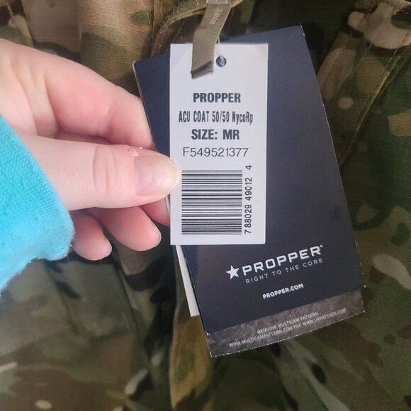 Propper Coat/Utility Army Combat Uniform Full Zip NWT - Picture 4 of 12
